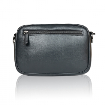 Leder Handgelenktasche für Unisex aus Rindleder 23- (147A) Herrentasche echtes Leder Tasche Bag Neu